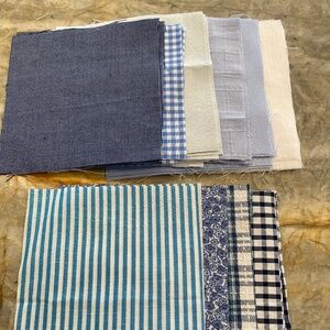 40 Precut 5" Quilt Squares Assorted Fabric Charm Pack